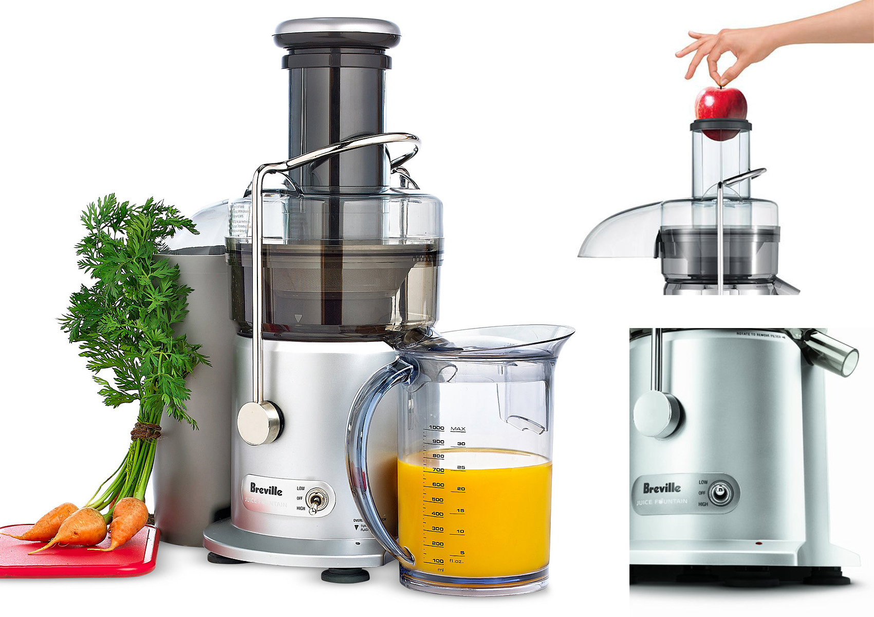 Breville, JE98XL, Review, Juicer Portal, Squeezing the juice out of life, Centrifugal Juicer
