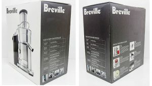 Breville 800JEXL Juicer, Box, Review, Juicer Portal