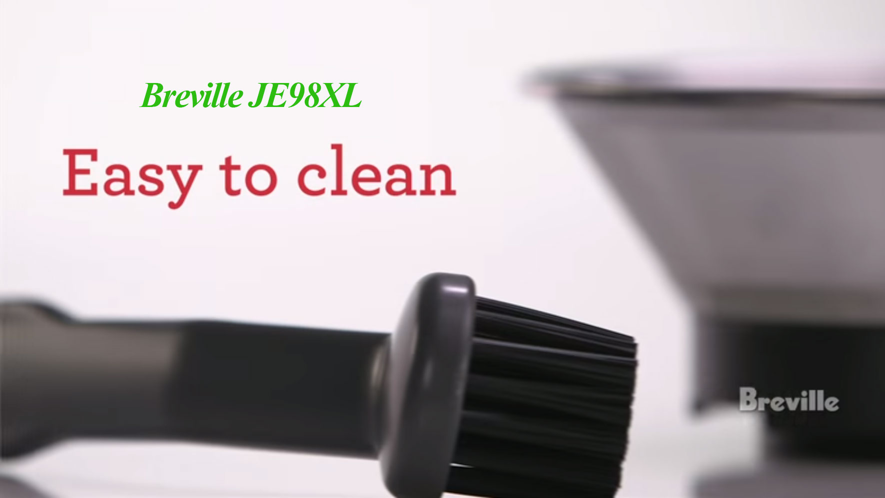 Breville JE98XL easy to clean