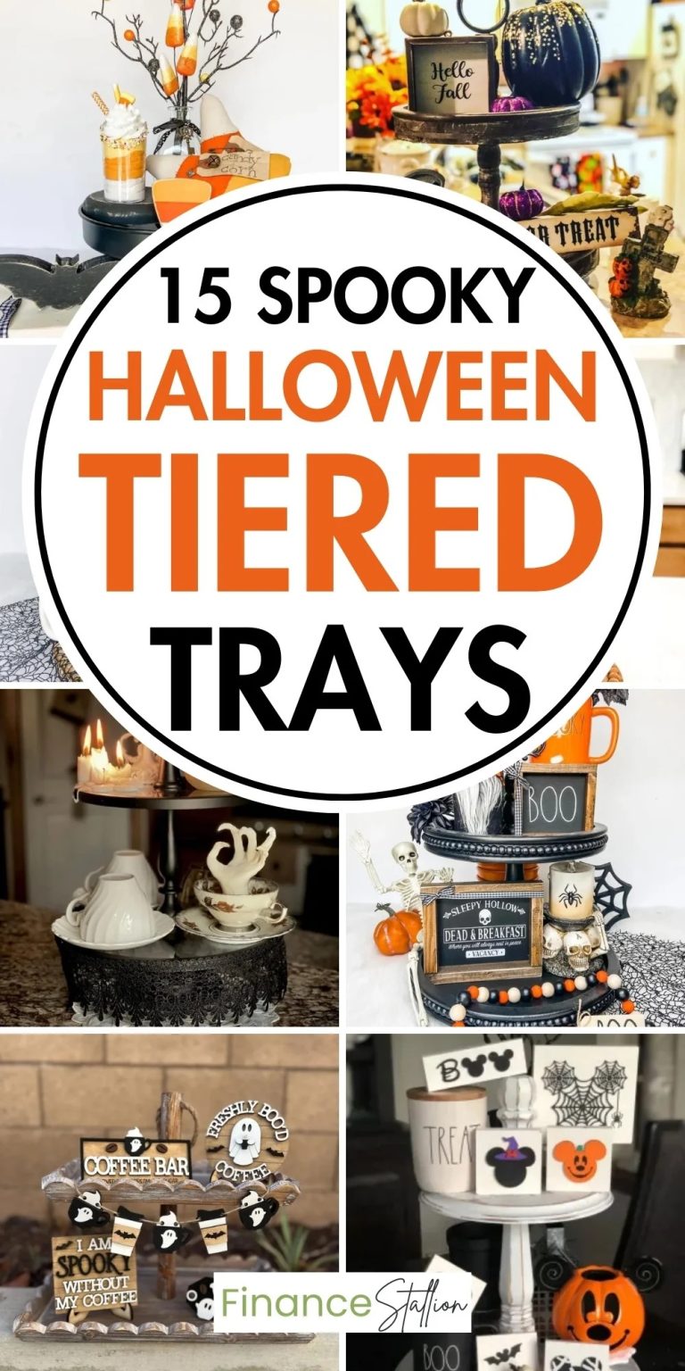 15 Best Halloween Tiered Tray Decor