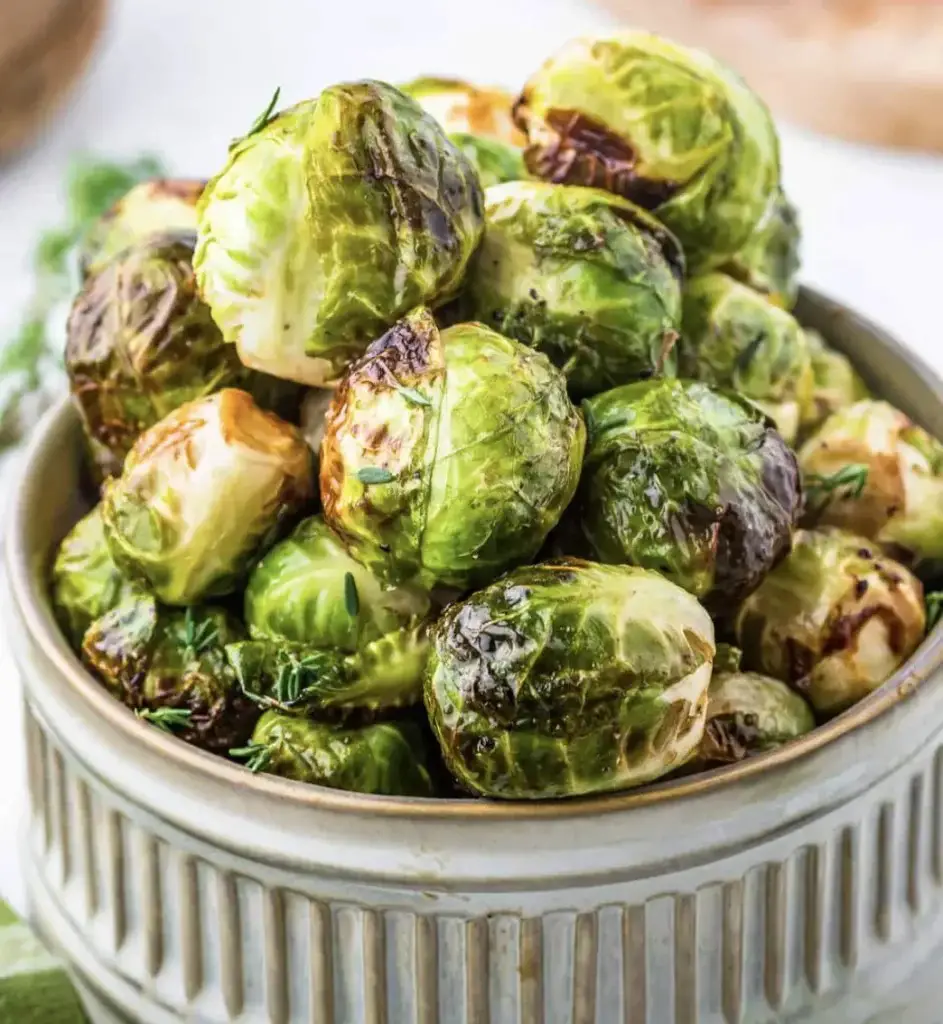 3- Air Fryer Brussel Sprouts