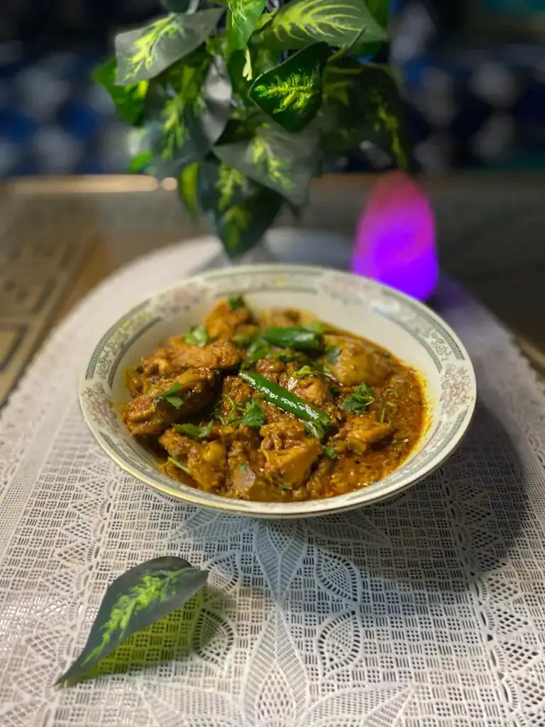 Achari Chicken Masala Spicy Pickling Chicken Curry
