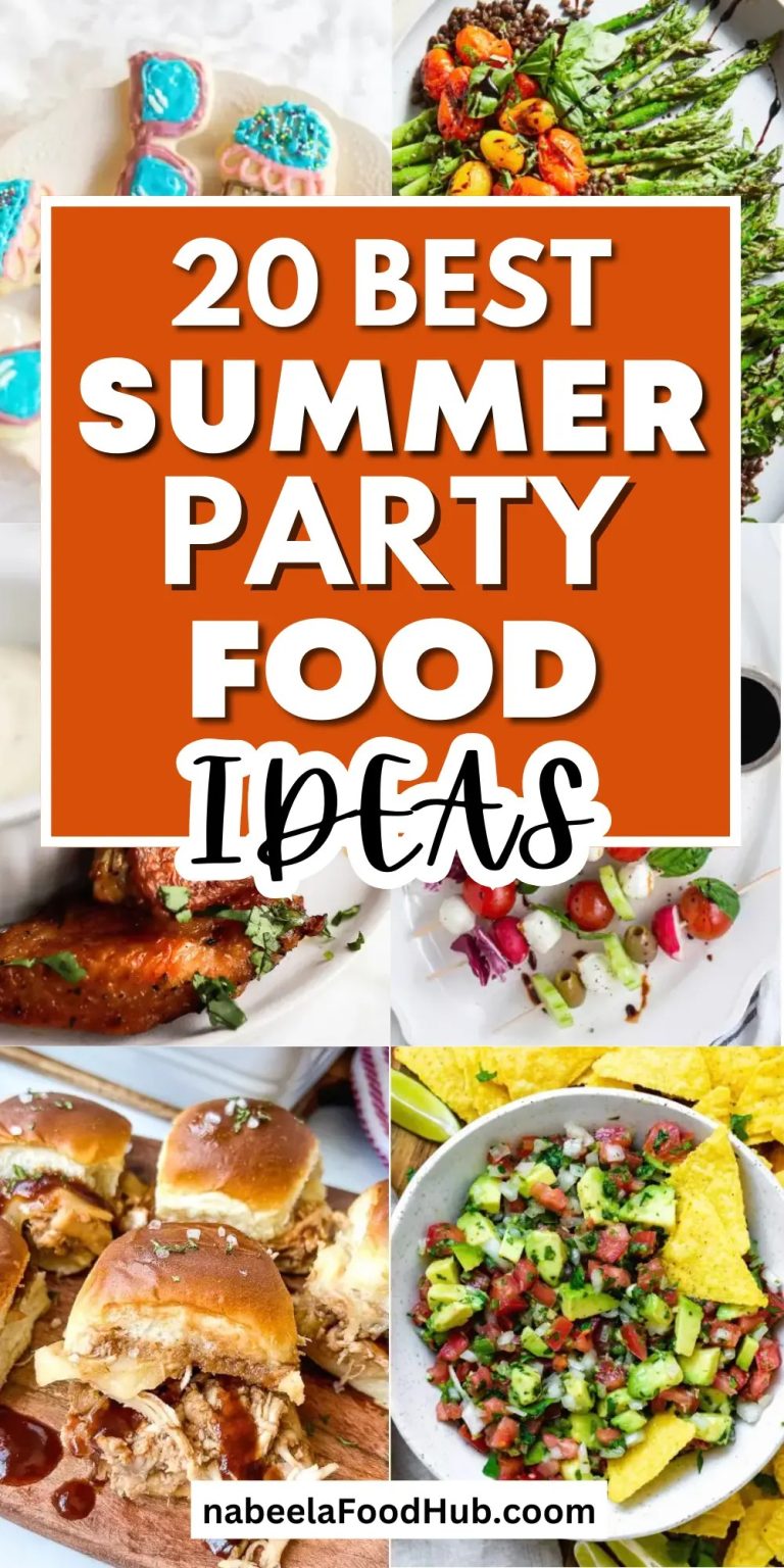 20 Summer Party Food